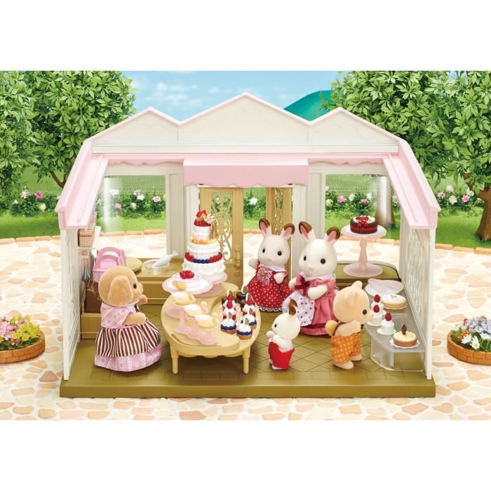 Boutique de gateaux et patisserie avec Maman Caniche - Sylvanian Families