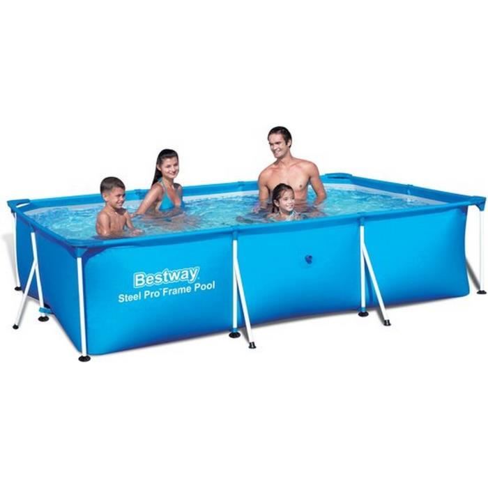 Piscine Tubulaire Hors Sol Rectangulaire 300 X 201 X Hauteur 066