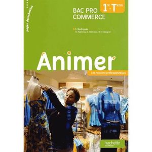 Animer Bac Pro Commerce - 