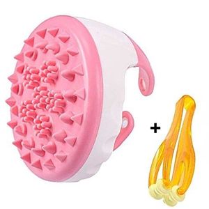 Eurobuy Brosse De Massage Anti Cellulite Raffermissant Pour La Peau Pinceau Masseur Pour Les Doigts Rose