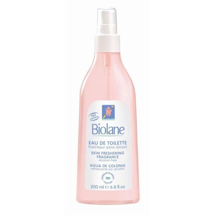BIOLANE Eau de toilette fraîcheur - 200 ml (Lot de 3)