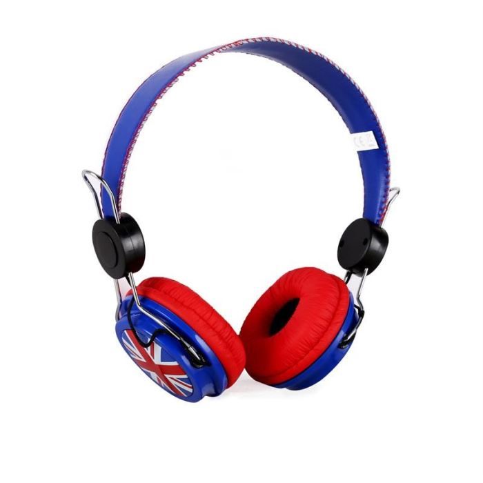 Casque London + Mp4 / 4 Go   Casque  sensibilité 108 db, câble 1,5m