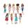 SKU PÈRE Barbie Fashionistas Modèle Aléatoire Vend