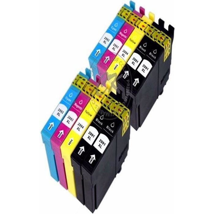 10 cartouches 29XL encre EPSON pour XP-435 fraise compatible