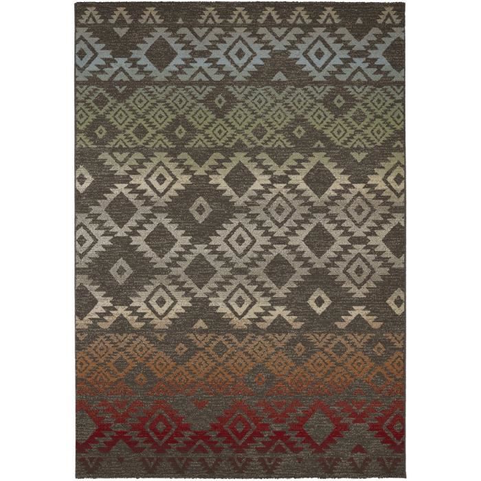MADRID Tapis style Gabbeh - 160X230 cm - Champignon
