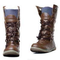 BOTTE Femmes Mode d'hiver Martin Bandage Bottes Femme Bo BOTTE Femmes Mode d'hiver Martin Bandage Bottes Femme Bo