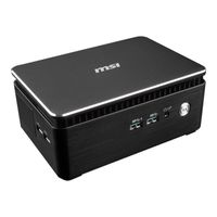 UNITÉ CENTRALE MSI Cubi 3 Silent S 005BEU Barebone mini ordinateu UNITÉ CENTRALE MSI Cubi 3 Silent S 005BEU Barebone mini ordinateu