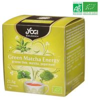 THÉ YOGI Thé matcha énergie bio - 22g THÉ YOGI Thé matcha énergie bio - 22g