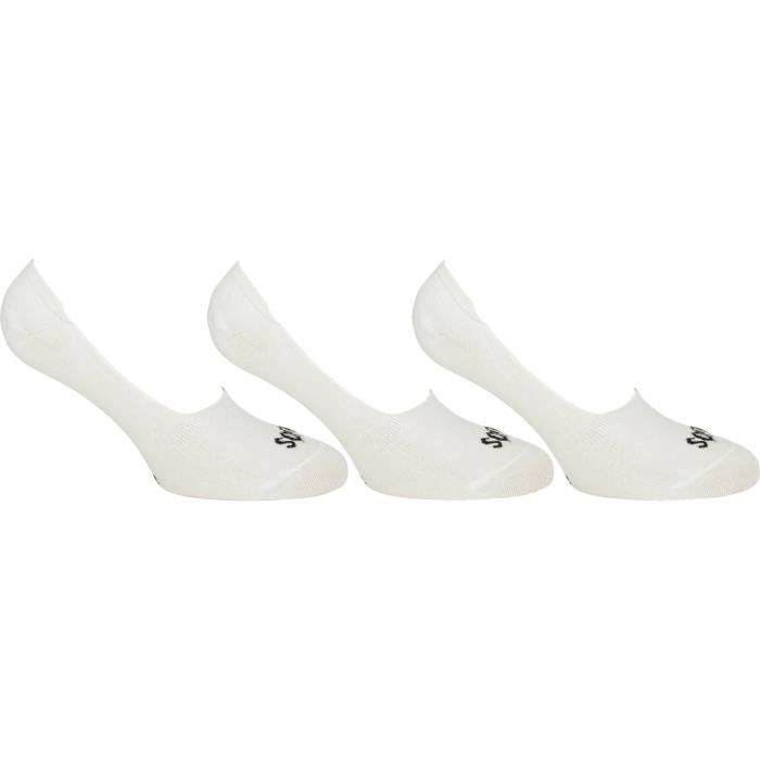 SOFTWR Lot de 3 Chaussettes Extra - Homme - Blanc