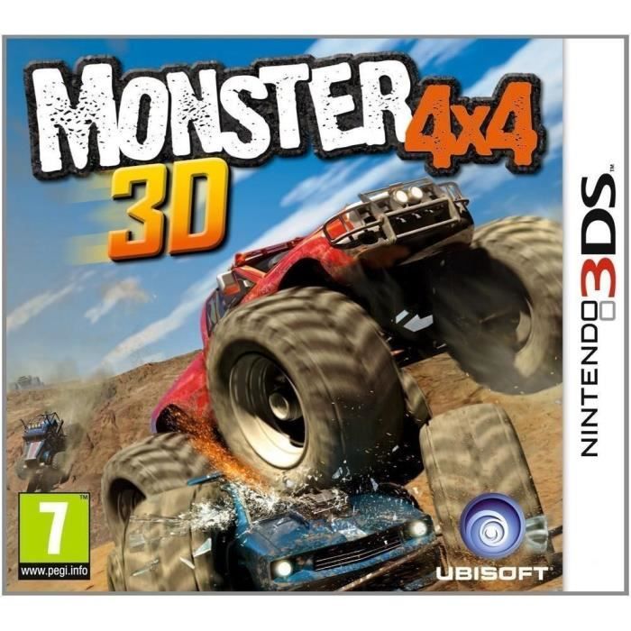 Monster 4X4 3D Jeu 3DS
