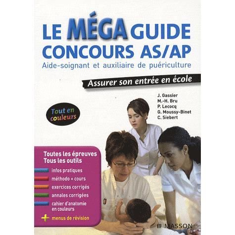 Le méga guide concours AS/AP   Achat / Vente livre Jacqueline