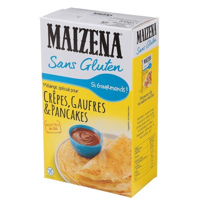 MAïZENA Préparation pour crêpes - Sans gluten - 510g