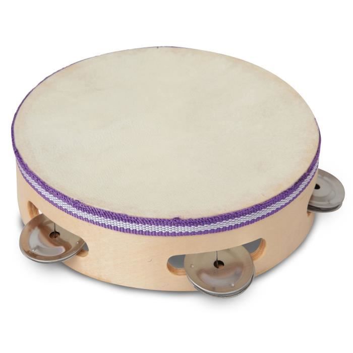 BONTEMPI TMW 18 instrument de musique Tambourin bois diamètre 18 cm