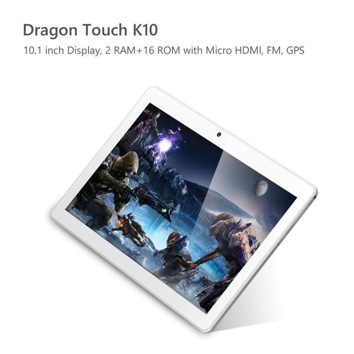 2019 Dragon Touch K10 Tablette 10.1" Android2