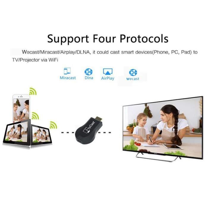 Mx18 Plus Dongle TV À Affichage Sans Fil3