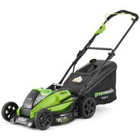 TONDEUSE GREENWORKS Tondeuse électrique GD40LM45K4 - 40 V - TONDEUSE GREENWORKS Tondeuse électrique GD40LM45K4 - 40 V -