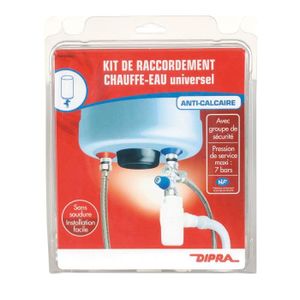 DIPRA Kit chauffe-eau universel anti-calcaire