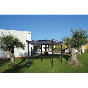 pergola en aluminium 4 x 3 m cordoba - achat / vente tonnelle