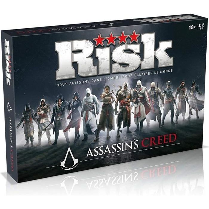 WINNING MOVES Jeu de société Risk Assassin's Creed - Version française
