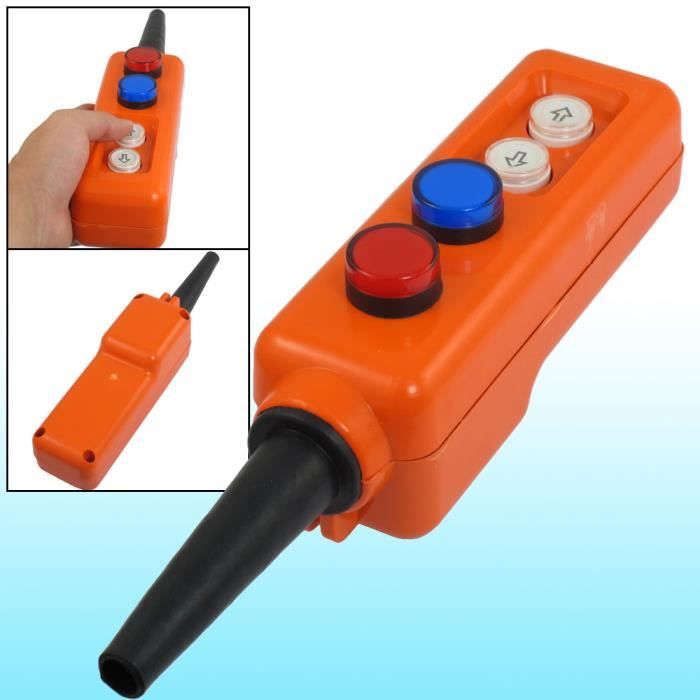 Interrupteur Un Poste 110 Led Rouge Jusqu'à Fourreau Lampe À Bouton Bleu Y6bgvf7y