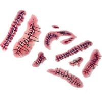 TATOO - BIJOU DE CORPS Ensemble de 10 unisexe Prank poignet Scar Sticker TATOO - BIJOU DE CORPS Ensemble de 10 unisexe Prank poignet Scar Sticker