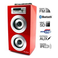 MOBILIER HOME STUDIO Joybox lecteur Bluetooth Red Biwond MOBILIER HOME STUDIO Joybox lecteur Bluetooth Red Biwond