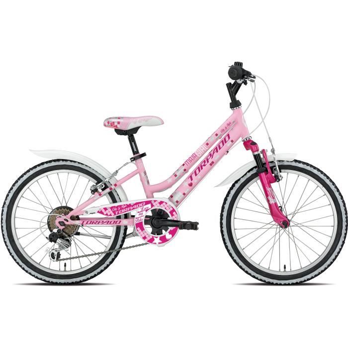 TORPADO Vélo enfant Maja 20'' - cadre acier - 6 vitesses - SHIMANO