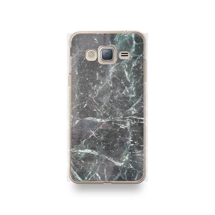 coque samsung galaxy j3 2016 silicone marbre