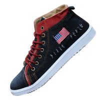BASKET Baskets montantes hommes Jeans Chaussures à lacets BASKET Baskets montantes hommes Jeans Chaussures à lacets