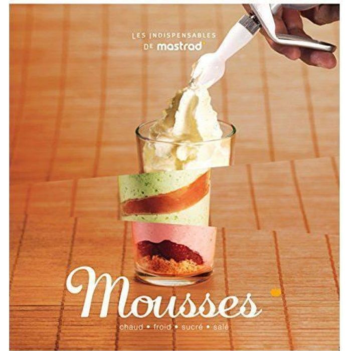 MASTRAD Coffret siphon mousse F48863 - 0,50 L