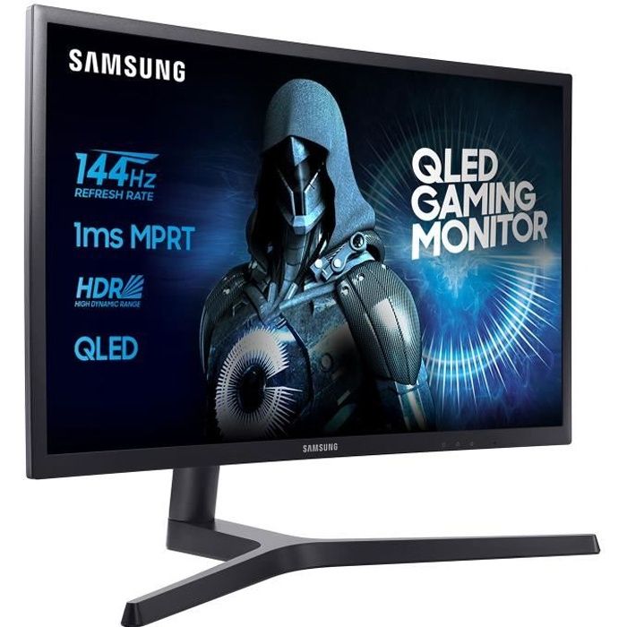 SAMSUNG C32HG70 - Ecran incurvé 32 pouces QLED WQHD - Dalle VA - 1ms - 144Hz - HDMI/Display port - FreeSync