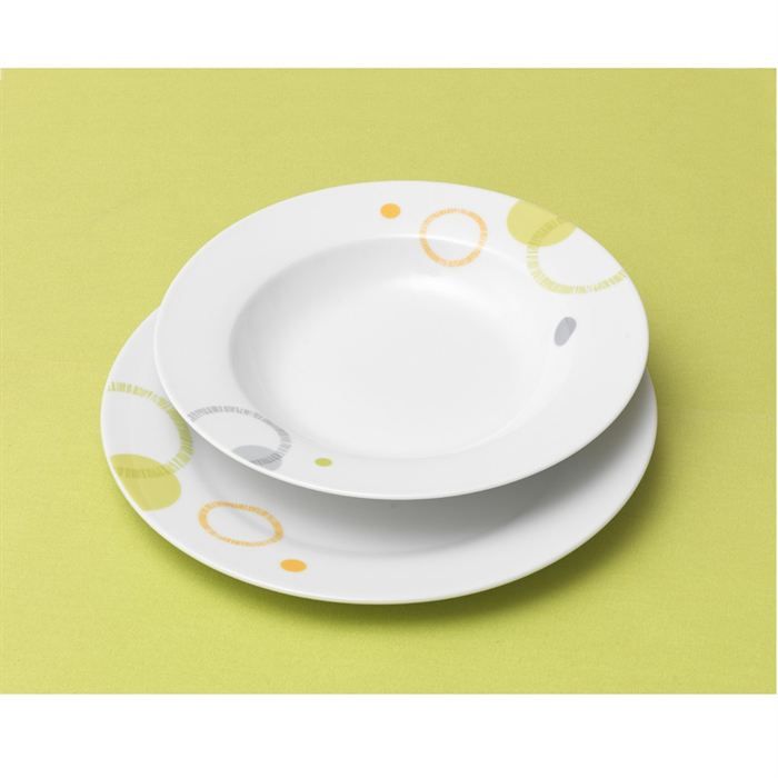 Set 18 Pièces Porcelaine ARIZONA   Achat / Vente ASSIETTE   SERVICE