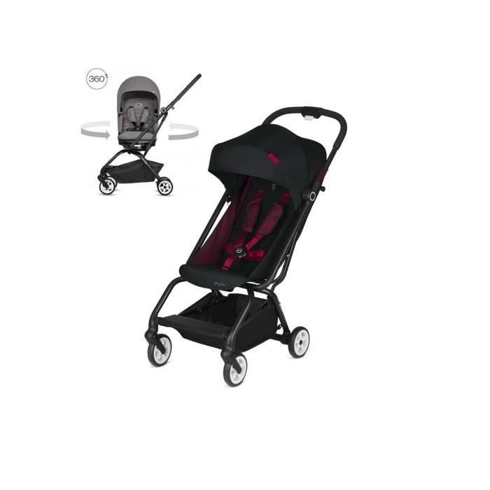 CYBEX Poussette Gold Eezy S Twist Scuderia Ferrari Victory - Noir