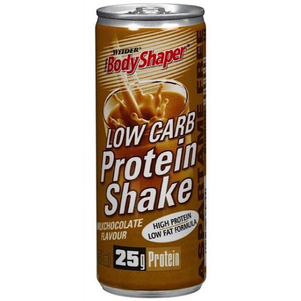 WEIDER Canette de Low Carb Protein Shake Capu