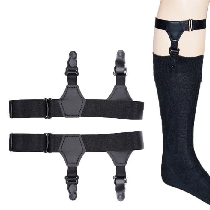 Ykk Jarretelle Porte Jarretière Smile Soutien Glissant Pince Infroissable Chemise Anti Homme Nylon HWED9Ie2Y