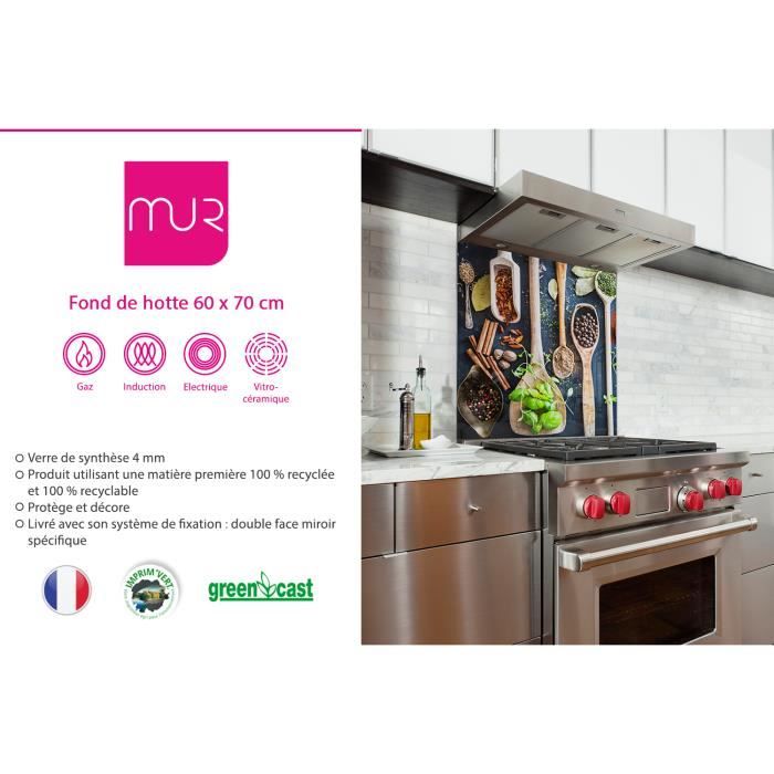 Fond de hotte "Variétés d'épices3