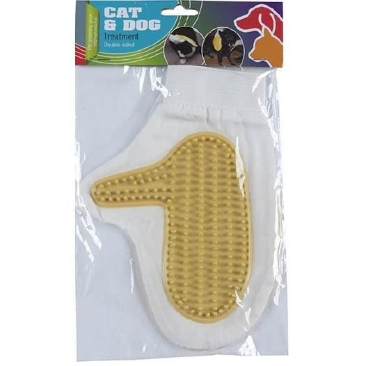 Gants de brossage pour animaux - 23 Pièces