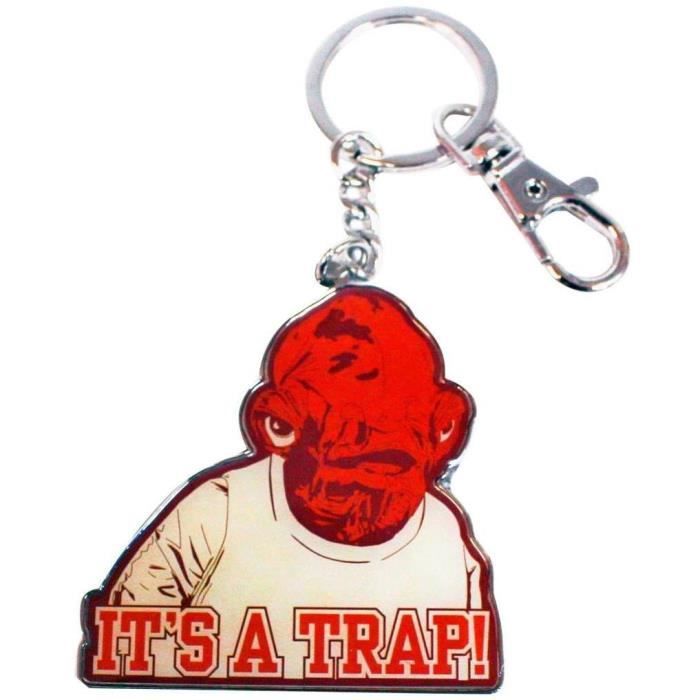 STAR WARS Porte-clé Ackbar Métal