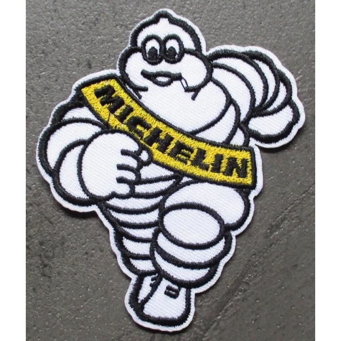 Poster Encadré Michelin Bibendum – Aluminium Et Verre – 75,5 X 55,5 Cm – Orange Métal