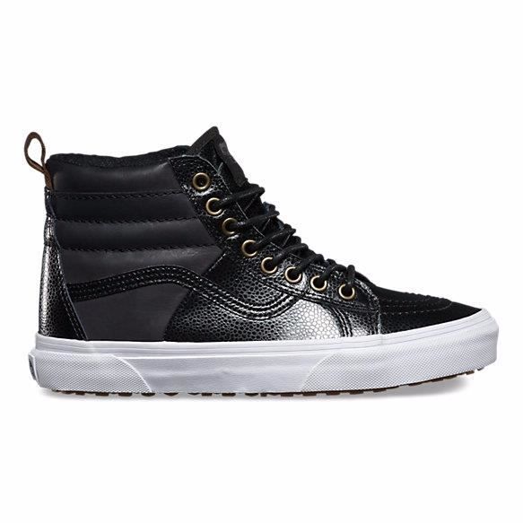A2s2jtq Mte Sk8 Vans hi Pebble Noir 46 Baskets Leather I8HwPx