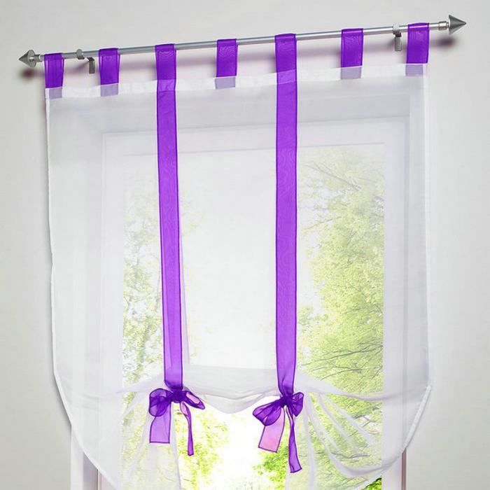 Rideau fenetre salle de bain - Achat / Vente pas cher Rideau fenetre salle de bain - Achat / Vente pas cher