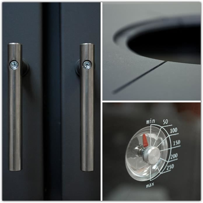 VICTORIA VIKI Cuisinière 10,5kW Bois Lux1