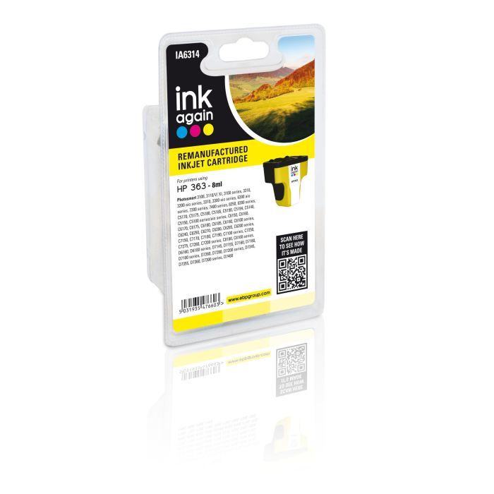 CARTOUCHE IMPRIMANTE Compatible HP n° 363 Jaune