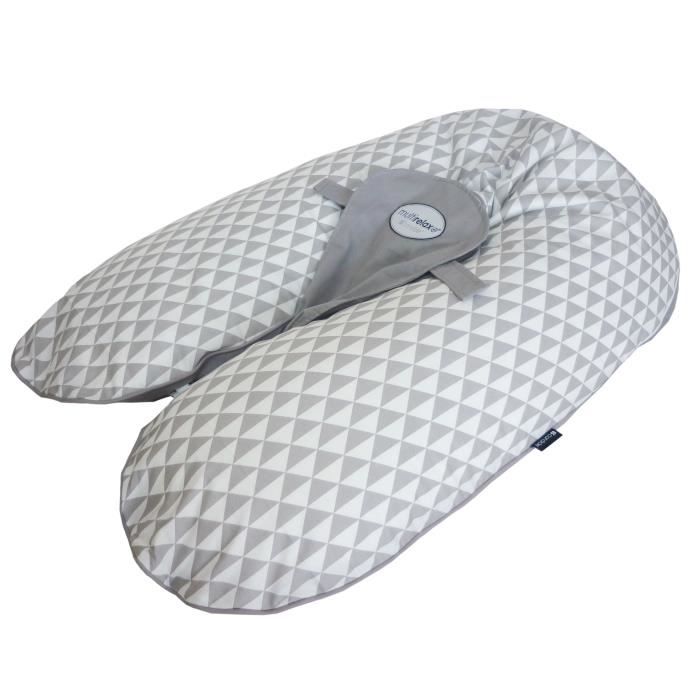 CANDIDE Multirelax reversible en jersey - Gris