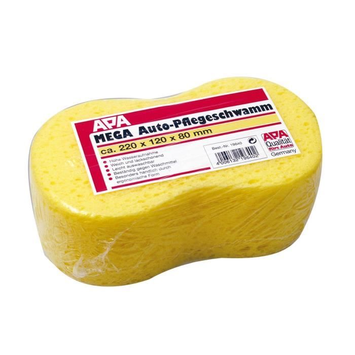 Éponge super absorbante - 22 x 12 x 8 cm - Jaune