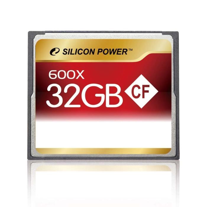 SILICON POWER Carte mémoire Compact Flash 600X - 32 Go