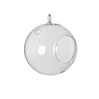 VASE - SOLIFLORE Verre déco rond - H20 x Ø 20 cm VASE - SOLIFLORE Verre déco rond - H20 x Ø 20 cm