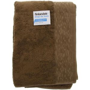 FINLANDEK Drap de Bain - 70x140 cm - Raphia Brun