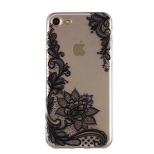 coque iphone 8 silicone motif fleur
