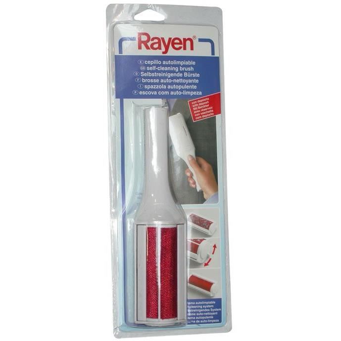 Brosse à vêtements auto-nettoyante
